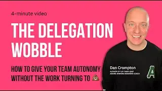 How do you give your team autonomy without the work quality dropping?