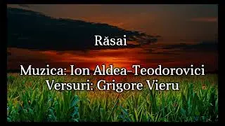 Doina și Ion Aldea-Teodorovici - RĂSAI [ Karaoke / Minus / Versuri ]