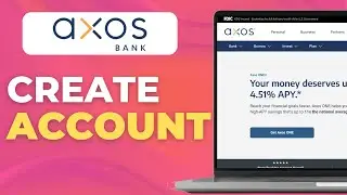 Как создать счет в банке Axos онлайн