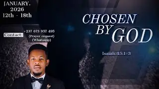 DAY-1 || Picked Selected and Elected by GOD  || MOUNT HOREB || Chosen By God || January 2026