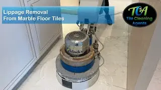Removing lippage from marble floor tiles Tile Cleaning Agents