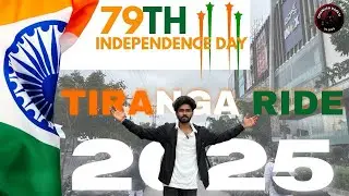 TIRANGA RIDE 2025 | INDEPENDENCE DAY EVENT | 200+ BIKERS | TELUGU MOTO VLOGS | DHANUSH RAPETI 