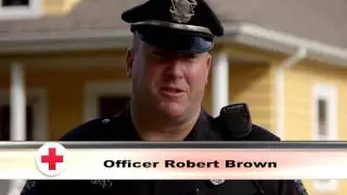 Spirit of the Red Cross Award- Officer Robert Brown and Officer Scott Feeley