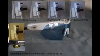 Siroko, optical distortions in glasses, comparison to 10&euro; reference glasses