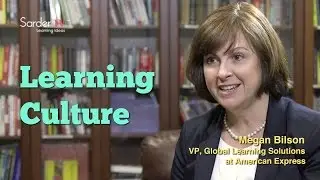 How do you build a learning culture? By Megan Bilson, VP of Global Learning Solutions at Amex