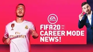 EXCLUSIVE FIFA 20 CAREER MODE NEWS!!! Dynamic Potential, Manager Customisation & MORE!