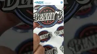 Customized 3D Die-Cut Stickers | Premium Custom Label by Jacklabels | Call: 7701006333 #domestickers
