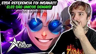 (AULAS E AULAS!) REAGINDO ao Púrpura Imensidão | Novatroop | Satoru Gojo (Jujutsu Kaisen) | REACT
