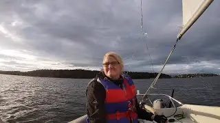Small Boat Sailing Episode 1 -  Sailing first time on my own!