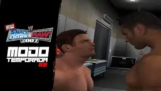 AJ STYLES vs THE EVOLUTION - SMACKDOWN vs RAW 2007 #2