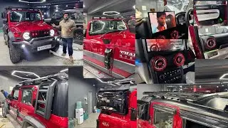 Mahindra Thar Roxx Modification | Bumper | Grill | Roof Light | Box | Ladder | Carrier | Bharat Car