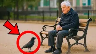 Elderly Man Feeds Raven Daily &ndash; One Day, It Returns With a Gift That Moves Him to Tears