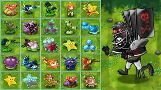 PVZ Fusion 3.1 - Random 18 Plant Team VS Zombies - p39 - Who will win ? #gameplay  #pvzfusion