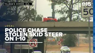 I-10 tractor chase ends in officer-involved shooting - WPMI NBC 15