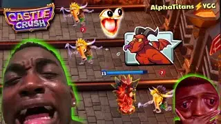 Castle Crush | Funny Battle 2024 😂 | Global Top Funny 🤣 Battle Gameplay