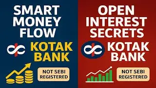 Smart Money Flow Kotak Bank | Open Interest Secrets Kotak Bank