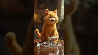 father cat #animals #viral #funny #ai #cat #cartoon #flyingcat #music