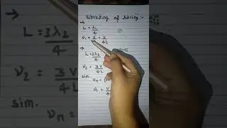 Vibrating of string (Closed end pipe)