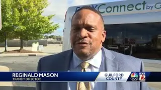 Greensboro unveiled new transportation technology at the NEXTLEVEL Transit Event on Monday.