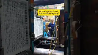 What do you think of this small drying tray?#injectionmolding #moldfactory #manufacturing #workshop