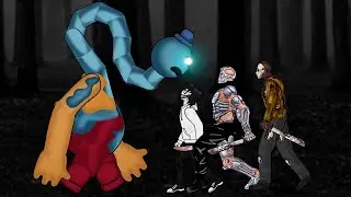 Doey The Doughman VS Jason Voorhees, Uber Jason, Jeff The Killer | Poppy Play Time