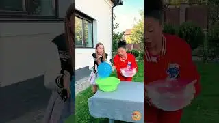 Wait For The Final Pop! 🎈💥 Grandpa Prank Gone Wild! #Shorts #Funny #Fail