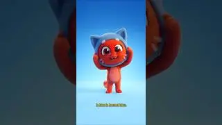Apprendre les Couleurs avec le Chat Rouge 🐱 Chanson pour B&eacute;b&eacute; & Maternelle  #animation #apprendre
