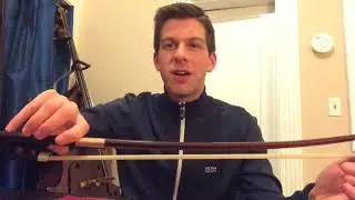 Darren Sacks - Top 3 Double Bass Bow Hold Mistakes