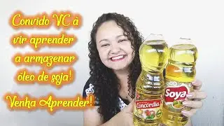 Armazene #oleovegetal #estoque #armazenamento #soja #garrafapet #cozinha #frituras #alimentos #óleo