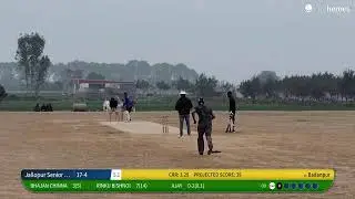 Jallopur vs Badanpur live cricket match | Chaubara Leather Cricket Tournament  l