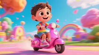 My Pink Scooty&rsquo;s Flying Wheels | Magical Scooty Song for Kids | Sky-High Adventure Rhyme