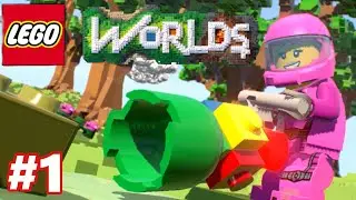 Lego worlds gameplay walkthrough part 1 Nintendo switch