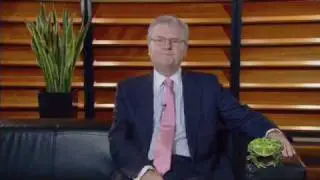 Howard Stringer of Sony records a Frog Message for The Prince's Rainforest Project