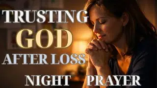 When God Feels Silent &mdash; A Night Prayer for Trust After Loss (Based on a True Story)