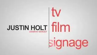 Justin Holt Business Card