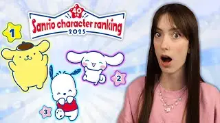 Best Sanrio Character? | Sanrio Ranking 2025 Hello Kitty and Friends | Riivv3r