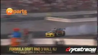 Vaughn Gittin Jr vs Tanner Foust Final 4Formula Drift Wall NJ