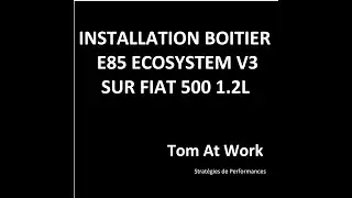 Le boîtier E85 incontournable !