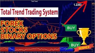 Forex & Binary Options TOTAL TREND Trading Strategy: 1 Minute to 4 Hour Time Frame Winning Strategy