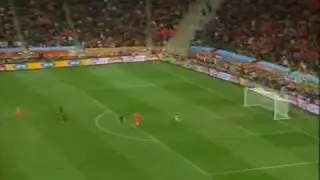 Arjen Robben Missed Chance (62 mins) Highlights Goals Spain Espa&ntilde;a 스페인 Spanien Holland Iran