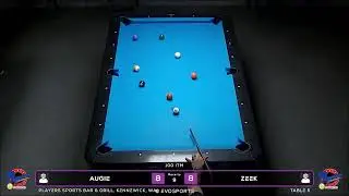 AUGIE vs ZEEK - PLAYERS SPORTS BAR & GRILL - TABLE 5 | EvoSports