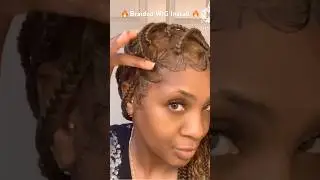 BEST BRAIDED WIG INSTALL #diy #hairstyle #howto #amazon #wigs