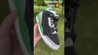 The upcoming AIR JORDAN 3 PINE GREEN