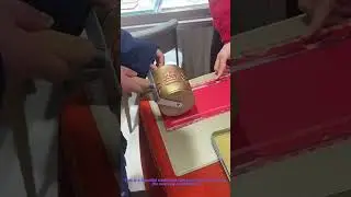 Traditional Chinese New Year Craft: Gold Ink Stamping