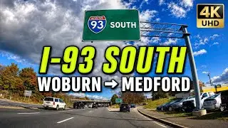 Montvale Ave Woburn to Fellsway West Medford Massachusetts | 4K Drive - 11/10/21