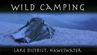 Winter Wild Camping - Haweswater, Lake District.