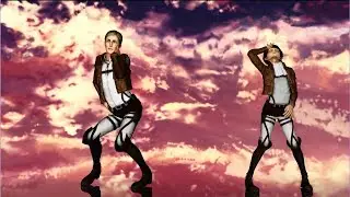 [Attack on Titan MMD] Womanizer - Levi & Erwin
