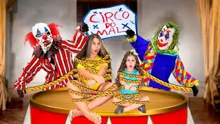 LAYRA E LARISSA TIVERAM QUE FUGIR DOS PALHA&Ccedil;OS MALVADOS!! 