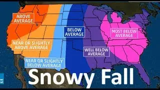 Who Is Most Likely To See Snow This Fall 2019