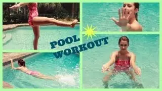 Summer Pool Exercises for Beginners! | spreadinsunshine15
